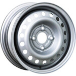 Штамповка диск Trebl 4700T 5,5x13 4*100 Et:38 Dia:57,1 silver
