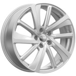 Литой диск K&K КС1111 7x18 5*114,3 Et:37 Dia:66,6 Сильвер