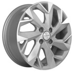 Литой диск Khomen 1402 5,5x14 4*100 Et:46 Dia:54,1 F-Silver-FP