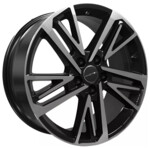 Литой диск Khomen KHW1813 7x18 5*108 Et:52 Dia:60,1 Black