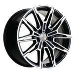 Литой диск Khomen 1904 8,5x19 5*108 Et:48 Dia:60,1 Black-FP