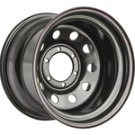 Штамповка диск Zepp 4х4 8x17 6*139,7 Et:42 Dia:75,1 Gloss Black