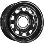Штамповка диск Zepp Semicircle 7x15 5*139,7 Et:25 Dia:98,5 Gloss Black (LTM)