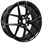 Литой диск Hengde F5153 8,5x19 5*114,3 Et:38 Dia:73,1 Glossy Black