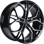 Литой диск INCH FA8534 8,5x20 5*114,3 Et:42 Dia:67,1 Gloss Black Machined Face